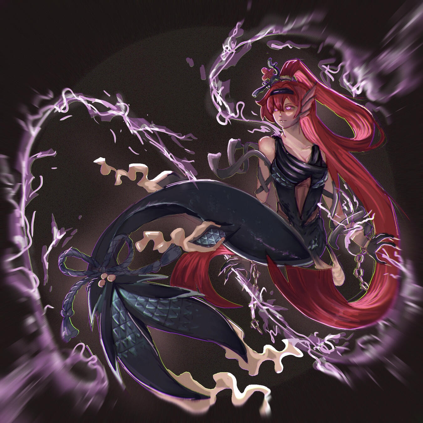 Yinlin from WuWa Mermay Fanart